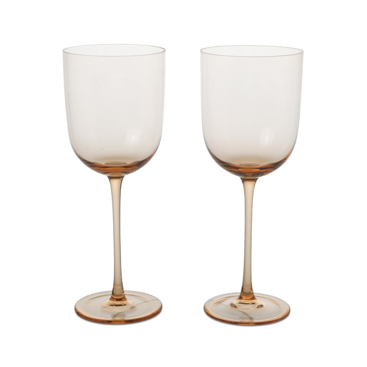 Host Verre à vin rouge, blush (set de 2) de ferm Living