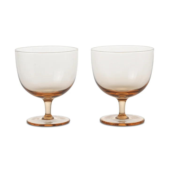 Host Verre à eau, blush (set de 2) de Ferm Living