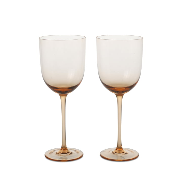 Host Verre à vin blanc, blush (set de 2) de ferm Living