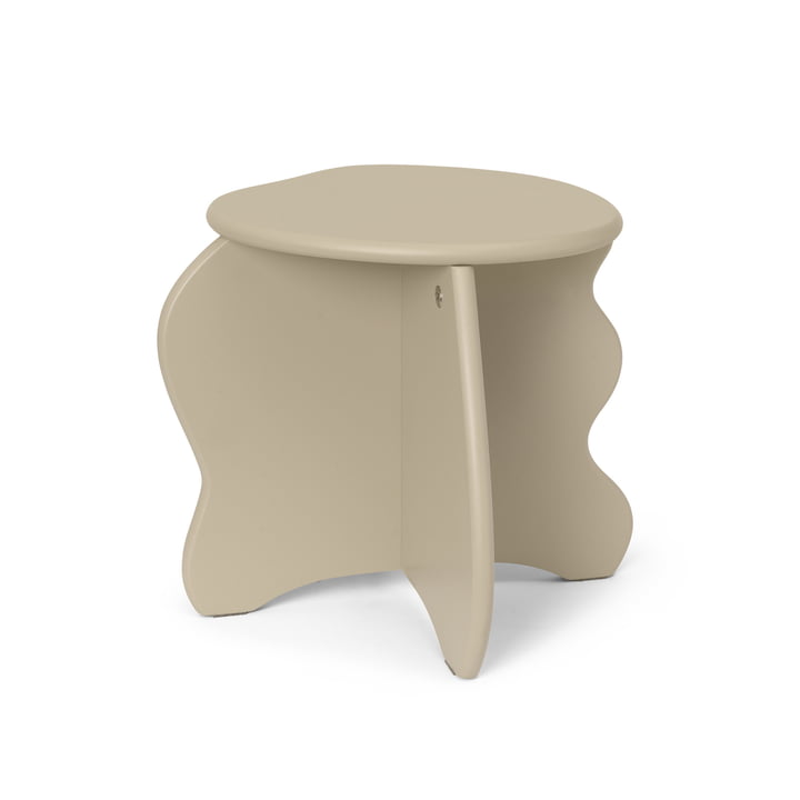 ferm Living - Slope Tabouret pour enfants, cashmere