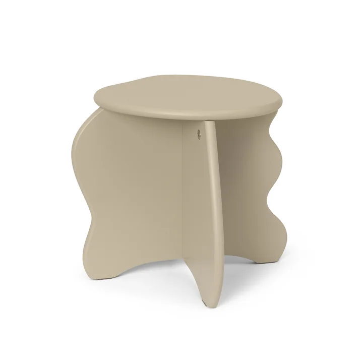 Ferm Living - Slope Tabouret pour enfants, cachemire
