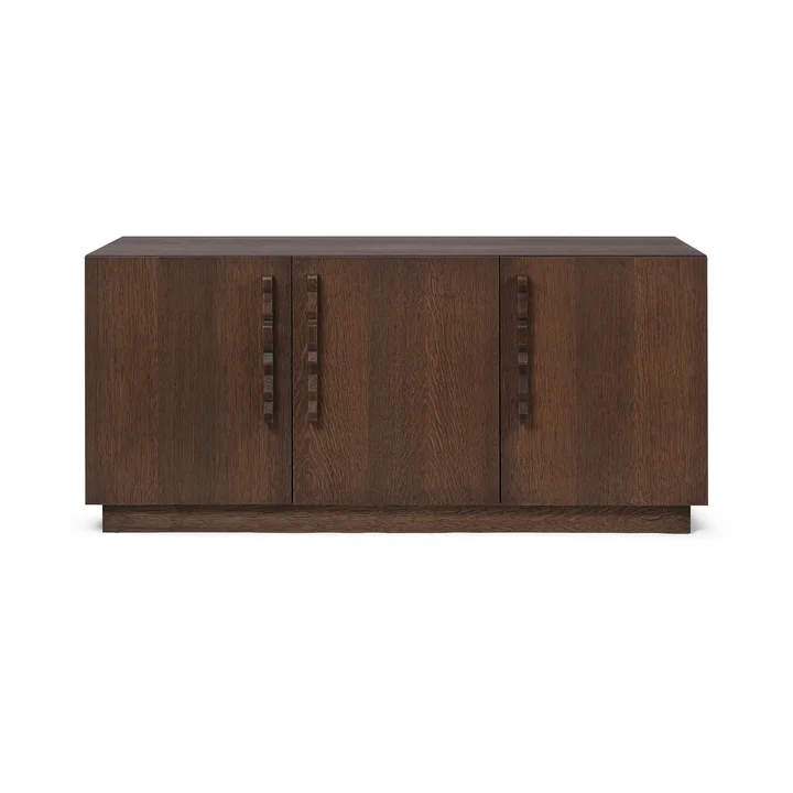 Unda Sideboard, Chêne teinté foncé de Ferm Living