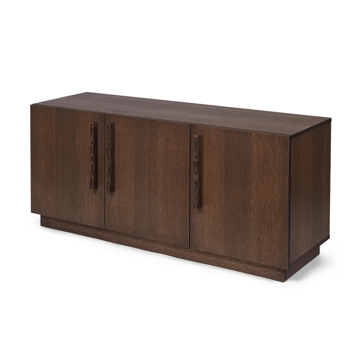 Unda Sideboard, Chêne teinté foncé de Ferm Living