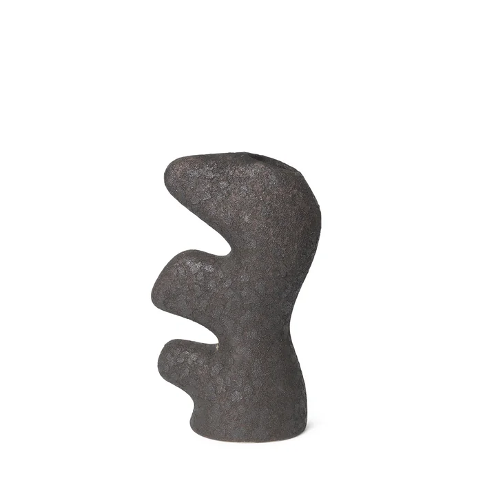 Yara Vase, Small, rustic iron de Ferm Living