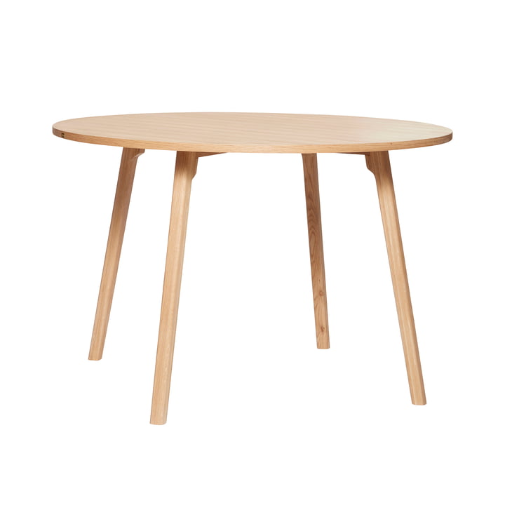 Hübsch Interior - Ground Table de salle à manger, Ø 115 cm, chêne