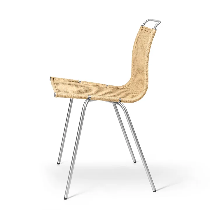 Carl Hansen - PK1 Chaise, structure en acier inoxydable