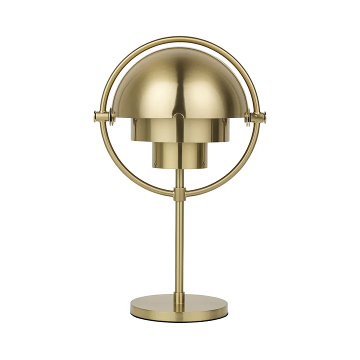 Gubi - Multi-Lite Portable LED accu lampe de table, laiton brillant