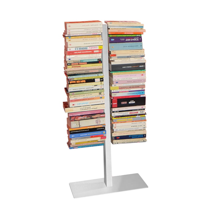 Radius Design - Booksbaum Étagère sur pied Small, double blanc