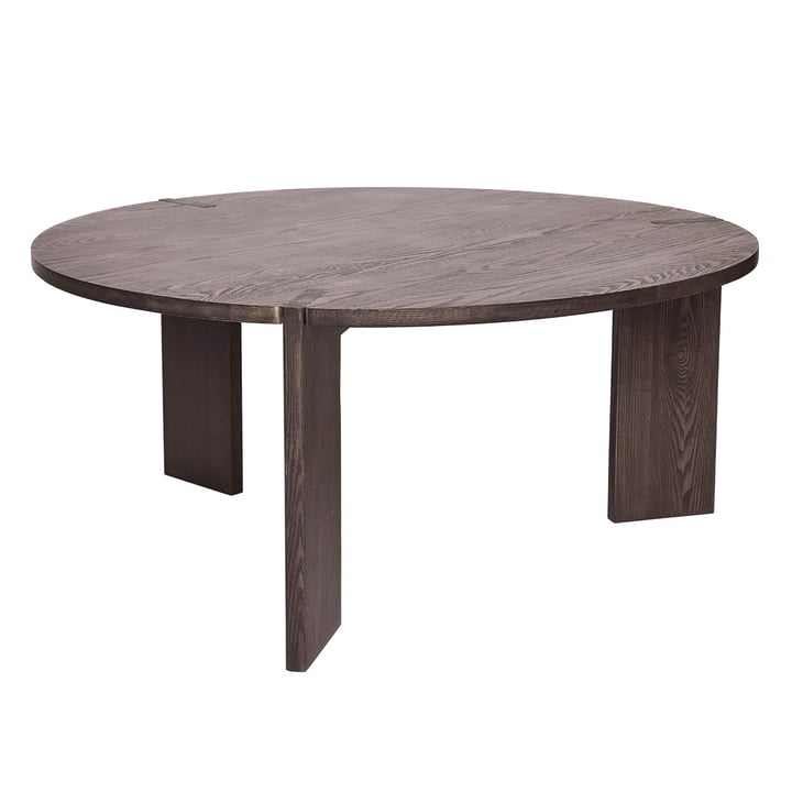 OYOY - OY Coffeetable, ⌀ 90 cm, frêne brun