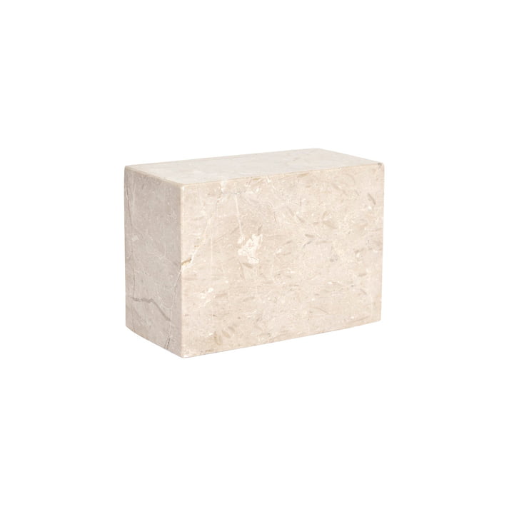 OYOY - Savi Marbre serre-livres, cube, beige