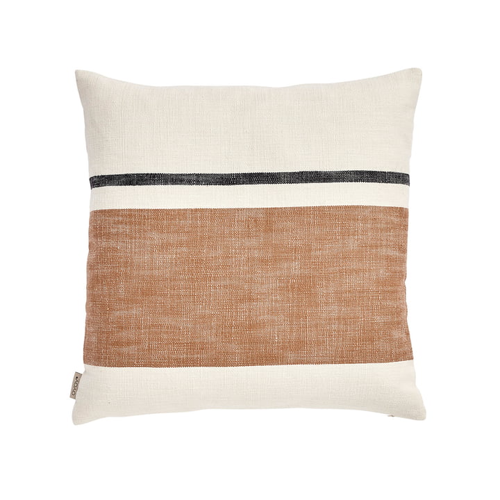 OYOY - Sofuto Housse de coussin, 40,5 x 48,4 cm, blanc cassé