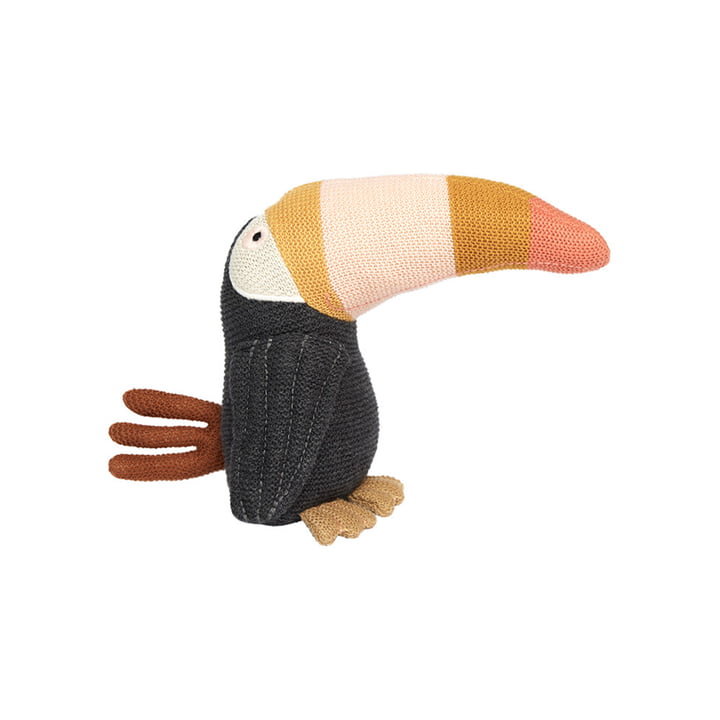 OYOY - Trine Toucan, anthracite / pêche