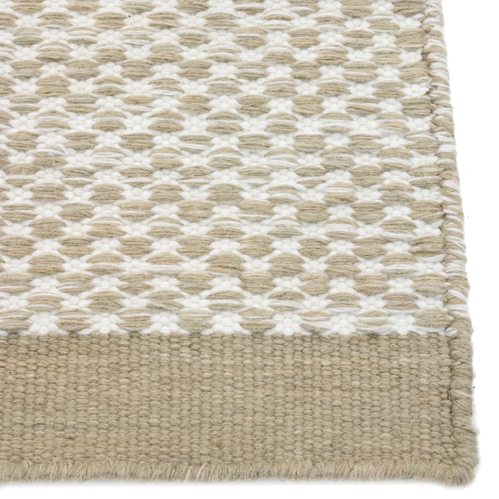 Nuuck - Glostrup Tapis, chameau/blanc