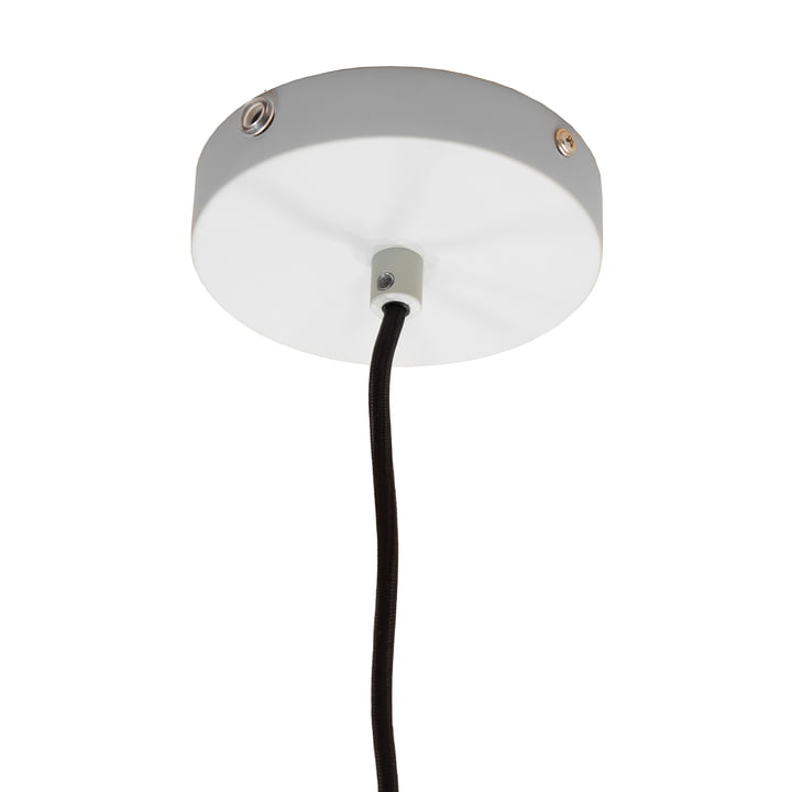 Nuuck - Finn Lampe suspendue Ø 22 cm, opale blanc/gris