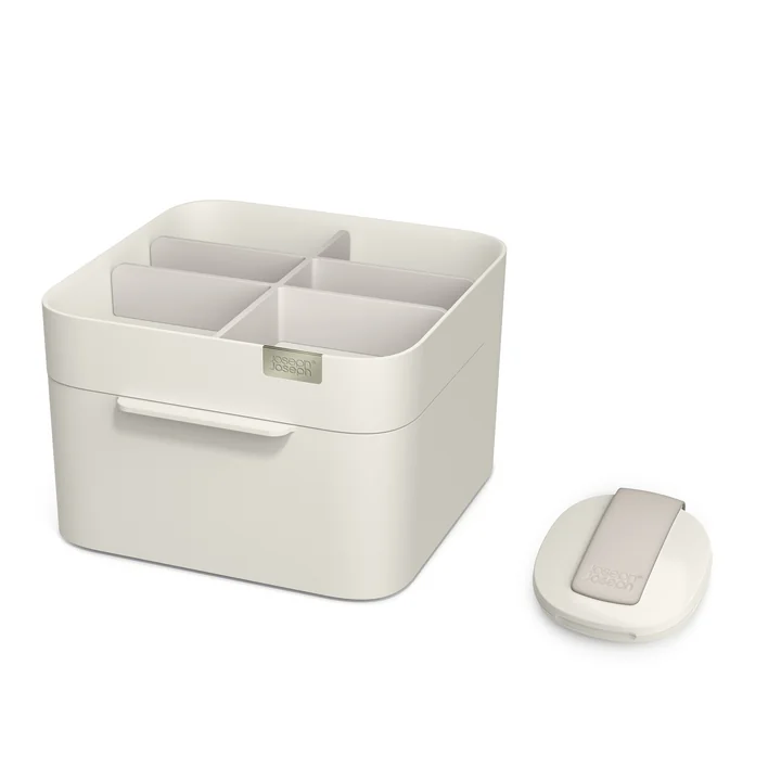 Joseph Joseph - Make Me up Set, miroir compact et Cosmetic Organiser- Set, Shell