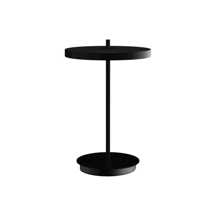 Umage - Asteria Move LED Lampe de table V2, H 30,6 cm, noir / noir (édition spéciale)