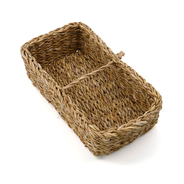 Naba Panier, 23 cm x 13 cm, naturel de Nicolas Vahé