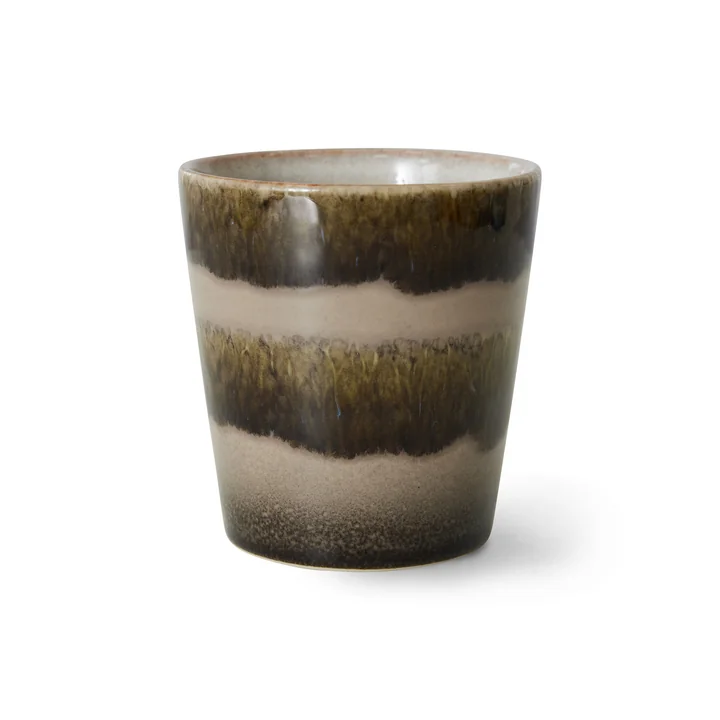 HKliving - 70's Tasse à café, 180 ml, fern
