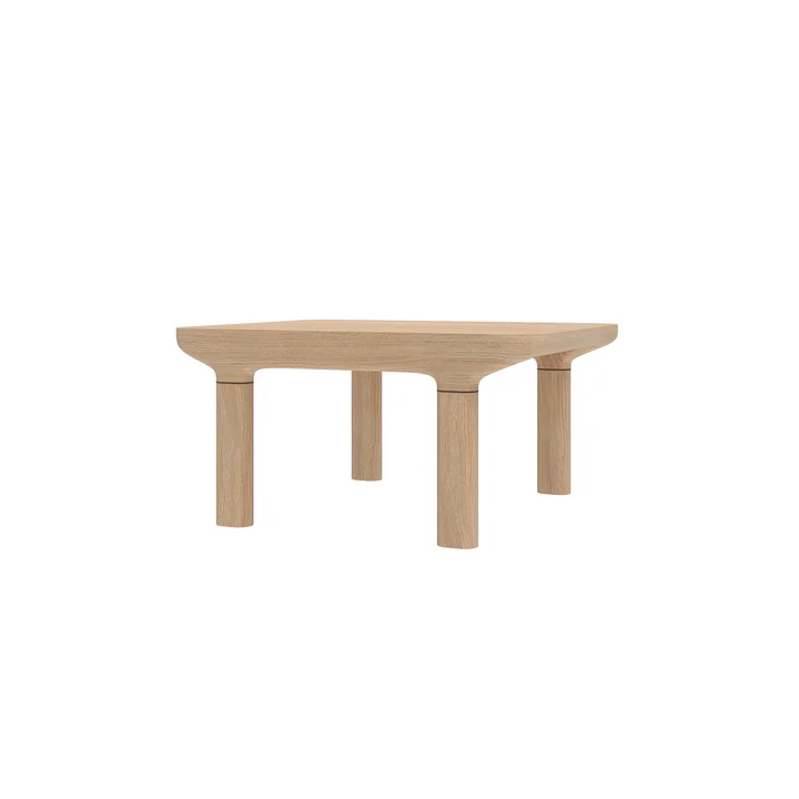 Hartô - Camille Table d'appoint 62 x 50 x 29,5 cm, chêne naturel