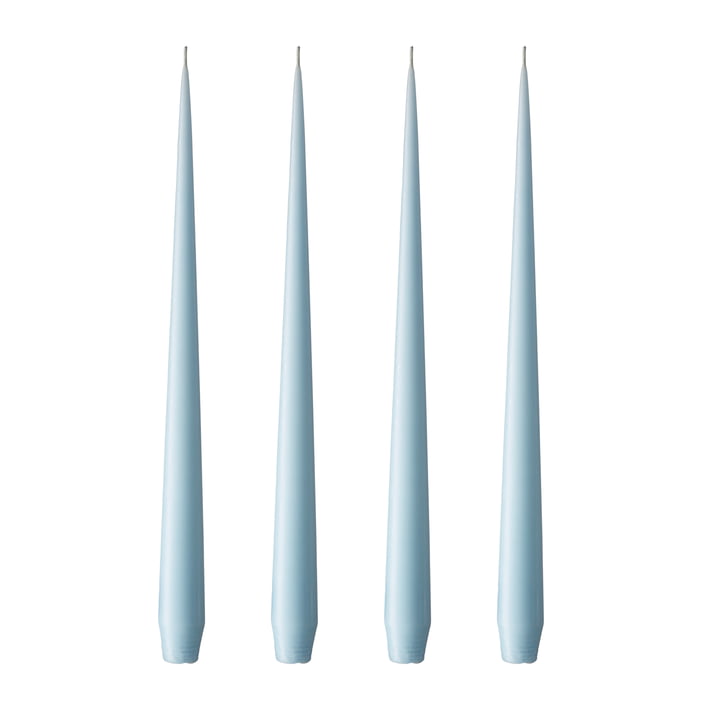 ester & erik - Bougie fouet, 32 cm, No. 59, sky blue / matt (set de 4)