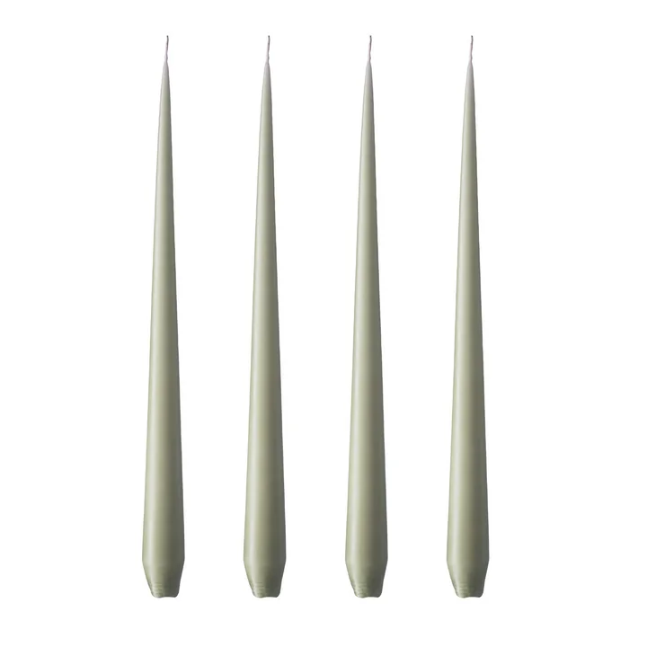 ester & erik - Bougie fouet, 32 cm, No. 69, artichoke / mat (set de 4)