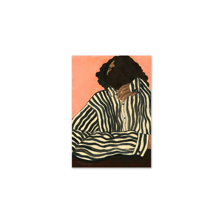 Serene Stripes de Hanna Peterson pour The Poster Club