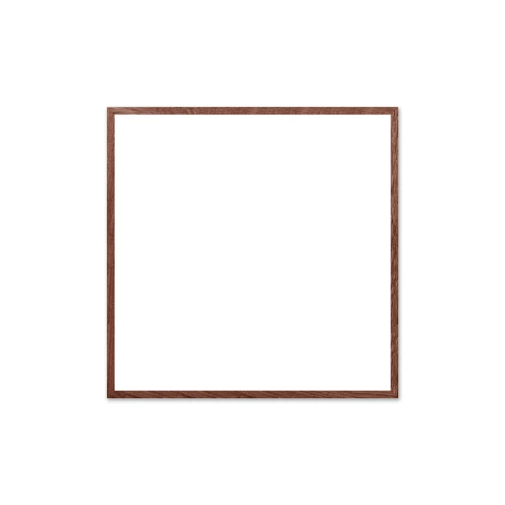 Cadre en chêne brun pour The Poster Club