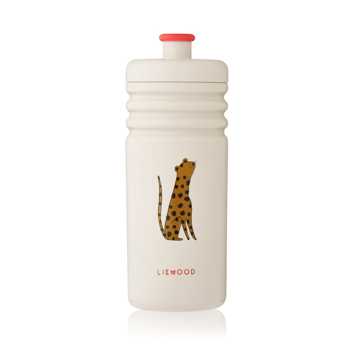 Lionel Statement Bouteille d'eau, 430 ml, leopard / sandy de LIEWOOD