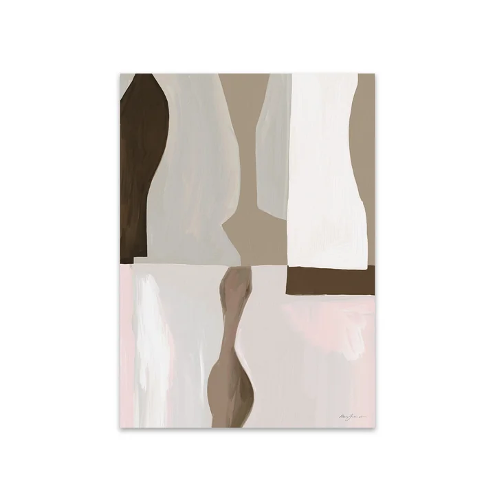 The Poster Club - Pastels en Forme par Anna Johansson, 50 x 70 cm