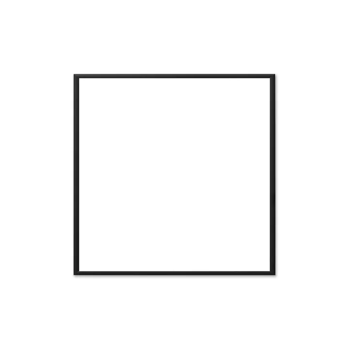 Cadre photo aluminium noir pour The Poster Club