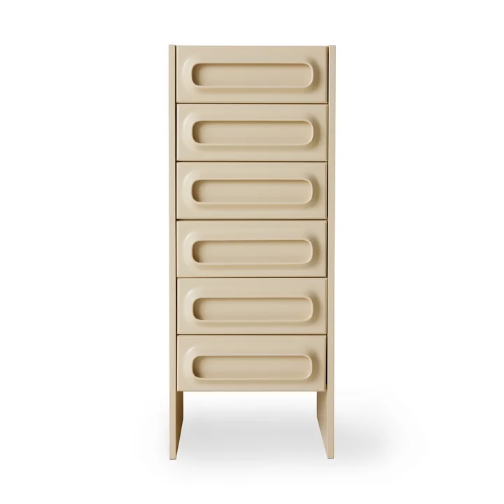 HKliving - Space Commode à tiroirs, cream