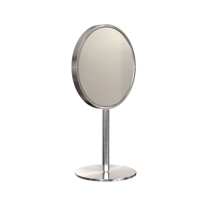Nova2 Miroir cosmétique grossissant 5x 1943, acier inoxydable brossé, lxh 16x2 8. 6 cm de Frost
