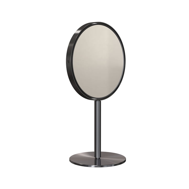 Nova2 Miroir cosmétique grossissant 5x 1943, noir brossé, lxh 16x2 8. 6 cm de Frost