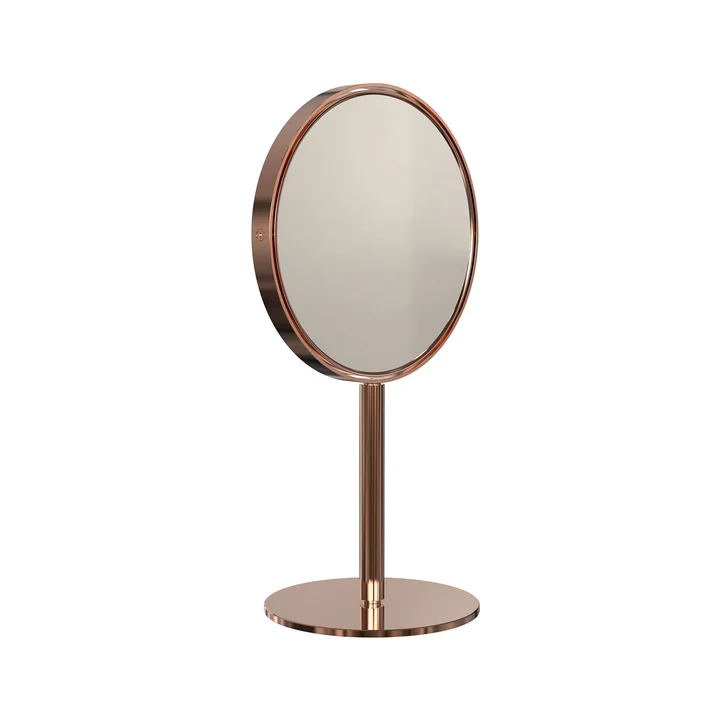 Nova2 Miroir de courtoisie grossissant 5x 1943, cuivre poli, lxh 16x2 8. 6 cm de Frost