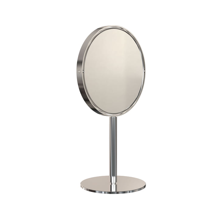 Nova2 Miroir cosmétique grossissant 5 fois 1943, acier inoxydable poli, lxh 16x2 8. 6 cm de Frost