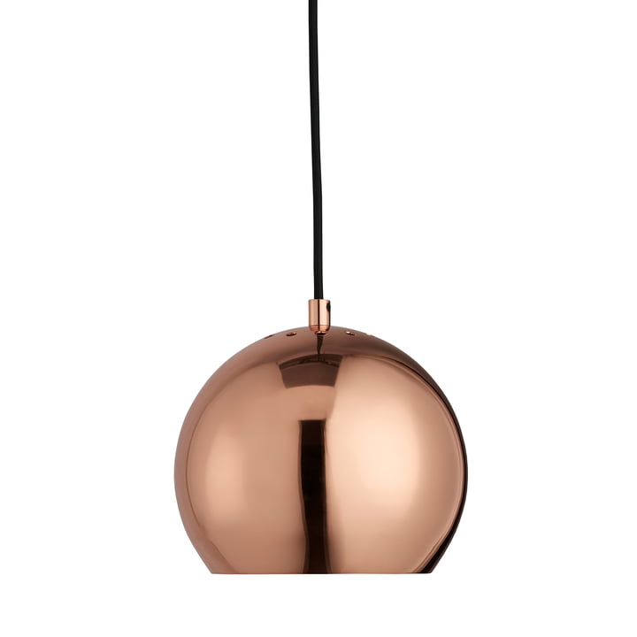 Frandsen - Ball Lampe à suspendre Ø 18 cm, cuivre massif brillant