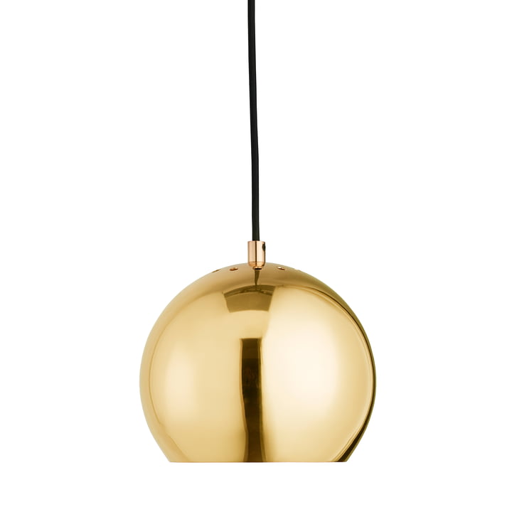 Frandsen - Ball Lampe à suspendre Ø 18 cm, laiton massif brillant