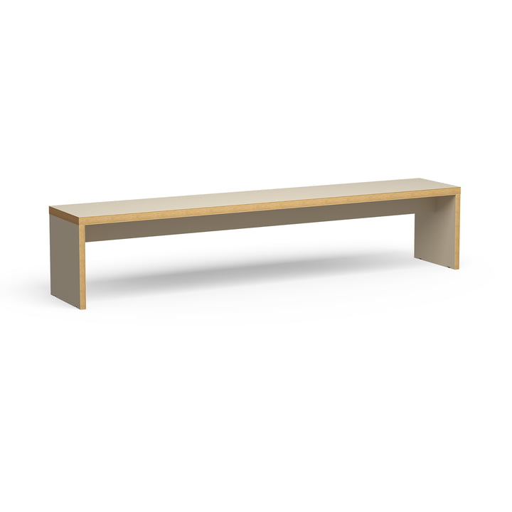 HKliving - Banc, 220 cm, cream