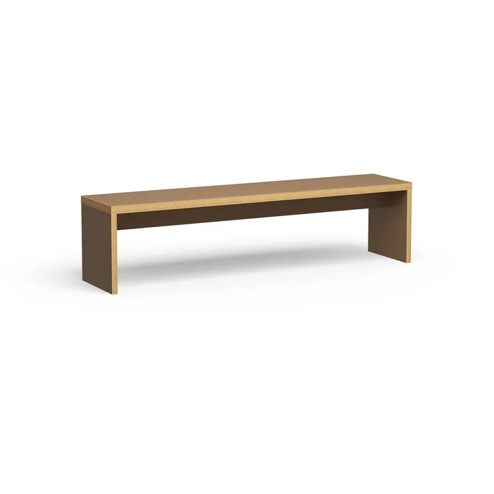 HKliving - Banc, 180 cm, marron