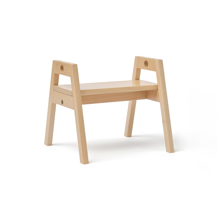 Kids Concept - Saga Tabouret, 32 x 30 x 30 cm, hêtre naturel