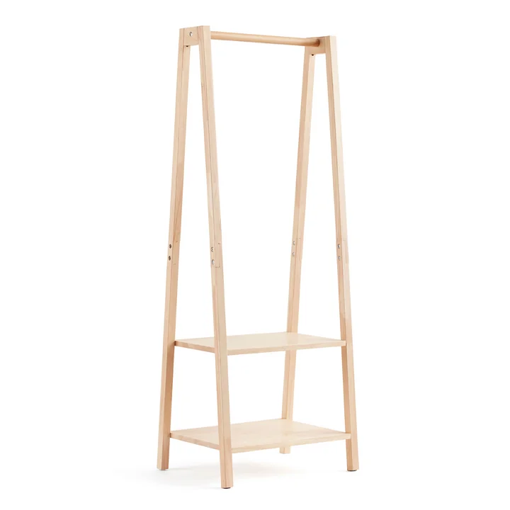 Kids Concept - Saga Portemanteau, 51 x 34,5 x 125,5 cm, hêtre naturel