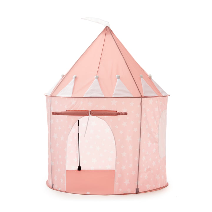 Star Tente de jeu, Ø 100 x H 130 cm, rose de Kids Concept