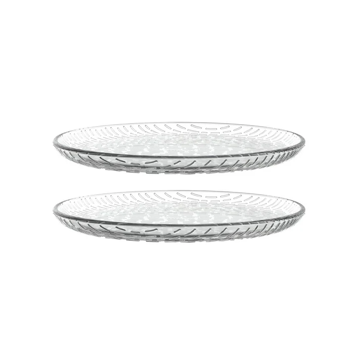 Syksy Assiette, Ø 17 cm, transparente (set de 2) de Marimekko