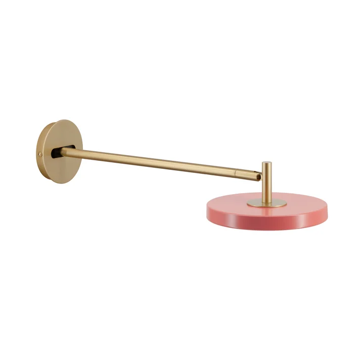 Asteria Wall Applique LED, longue, nuance rose de Umage