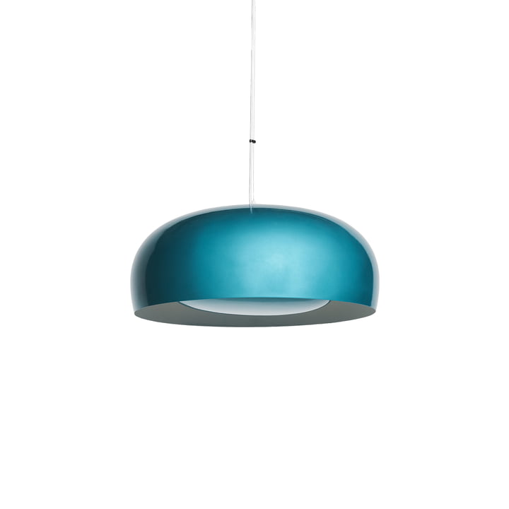 Petite Friture - Brush Lampe suspendue, Ø 60 cm, bleu clair