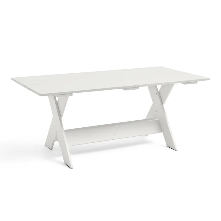 HAY - Crate Dining Table, L 180 cm, white