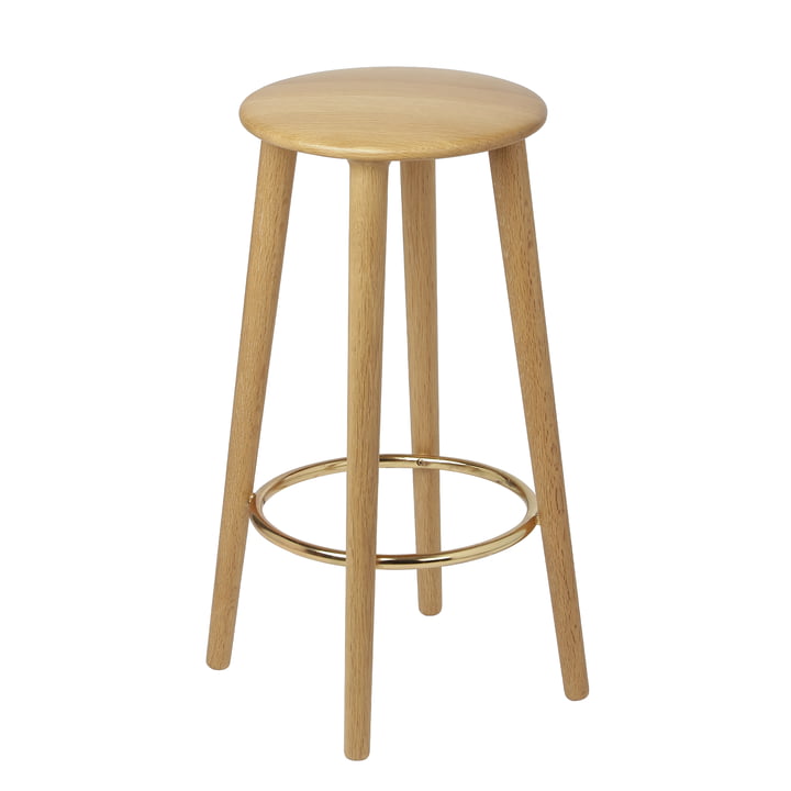 The Socialite Tabouret de bar H 67,5 cm, chêne de Umage