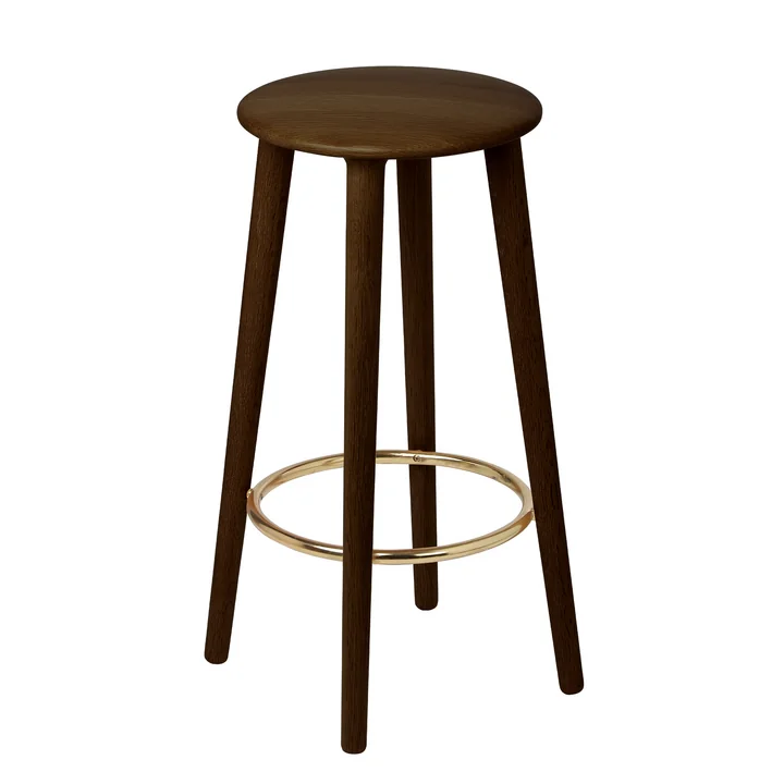 Umage - The Socialite Tabouret de bar H 67,5 cm, chêne foncé