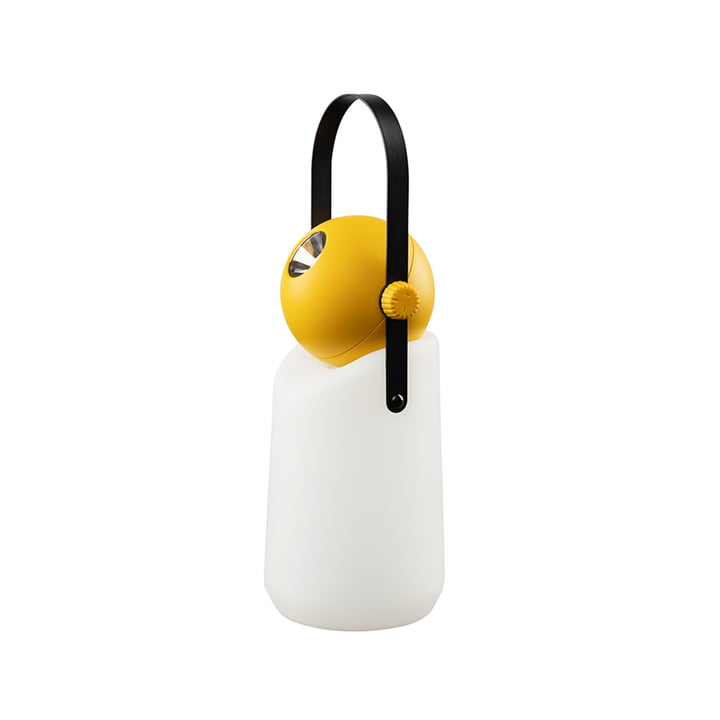 Guidelight Lampe LED d'extérieur à accu, jaune de Weltevree