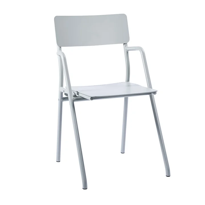 Flip-up Outdoor Chaise pliante, gris agate de Weltevree